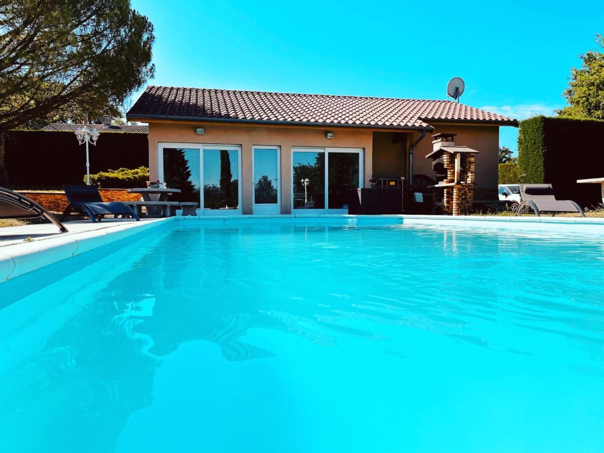 La Villa Perroquet Poncins Eksteriør bilde