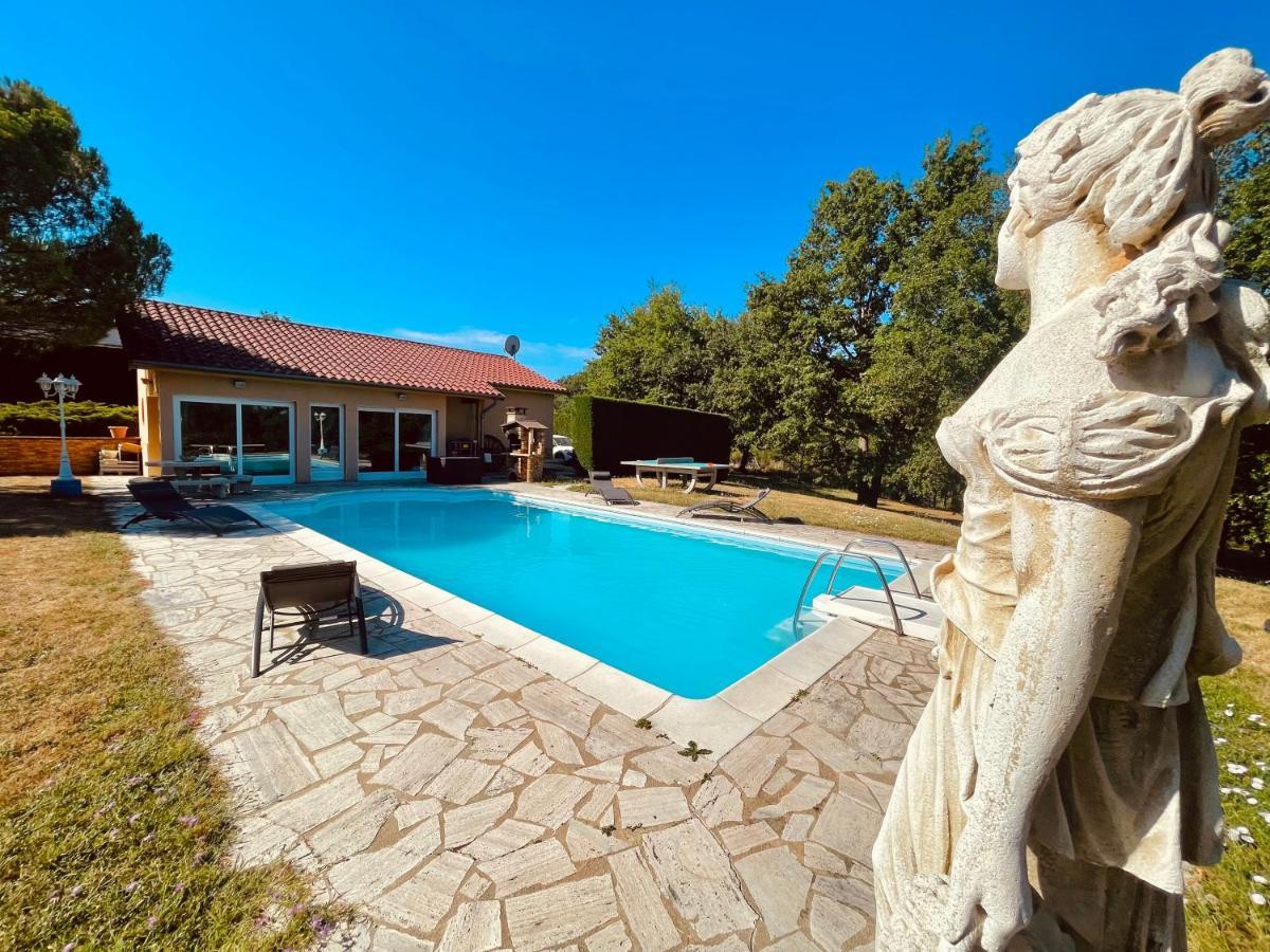 La Villa Perroquet Poncins Eksteriør bilde